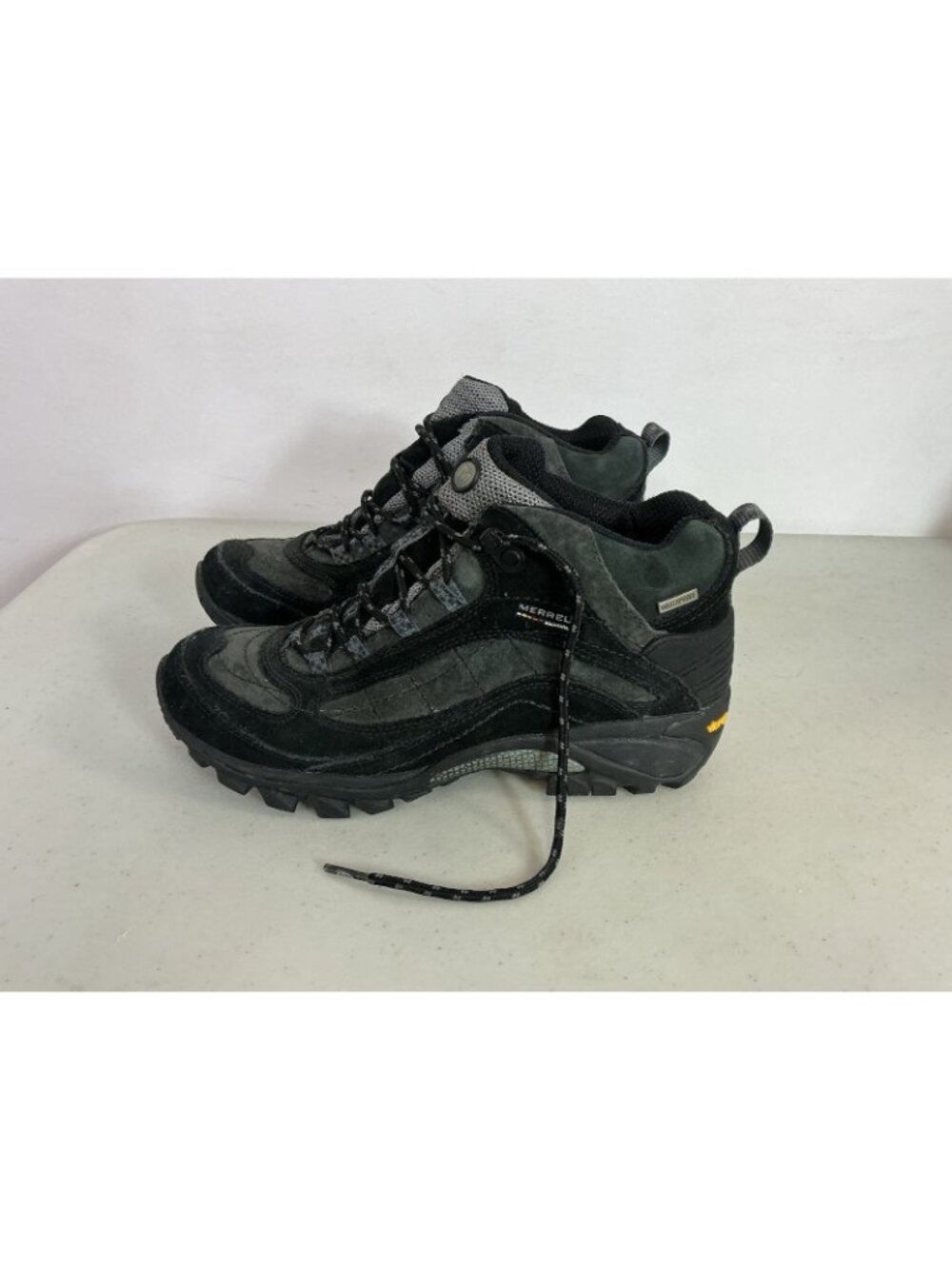 Merrell Lace-Up Hiking Boots Vibram Sole Waterproof Womens 8 - Picture 7 of 7